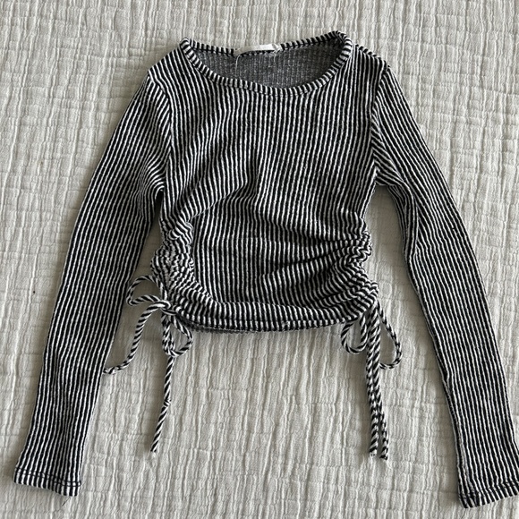 Girls Stripped Shirt - Caution to the Wind - Picture 2 of 3